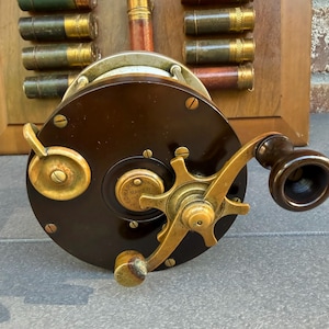 edward vom hofe fishing reels 423 rare first model salmon reel 5/0 [SALE PENDING] Edward Vom Hofe Fly Reels