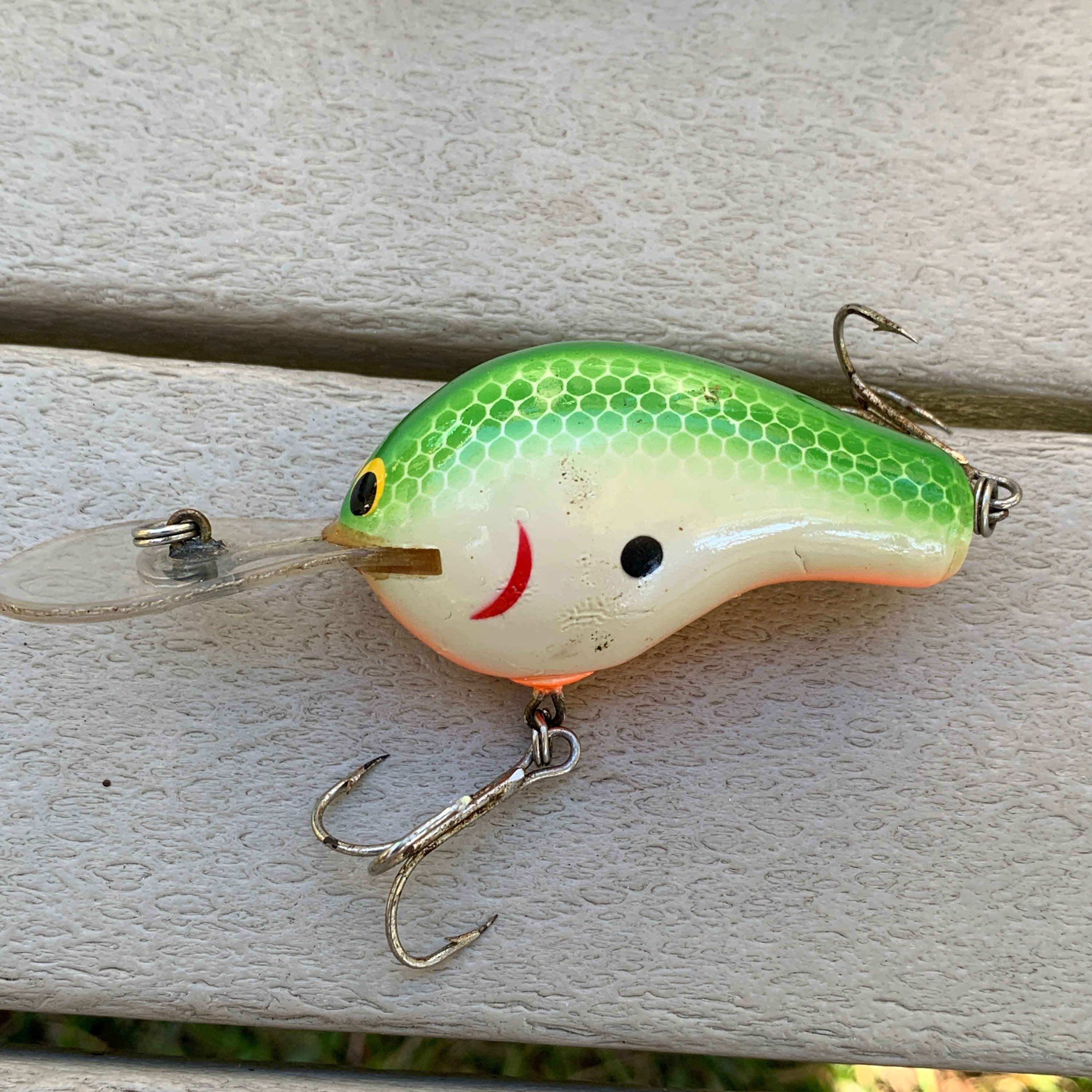 Bagley Fishing Lures Patch Tackle Vintage Style Retro Sew Iron