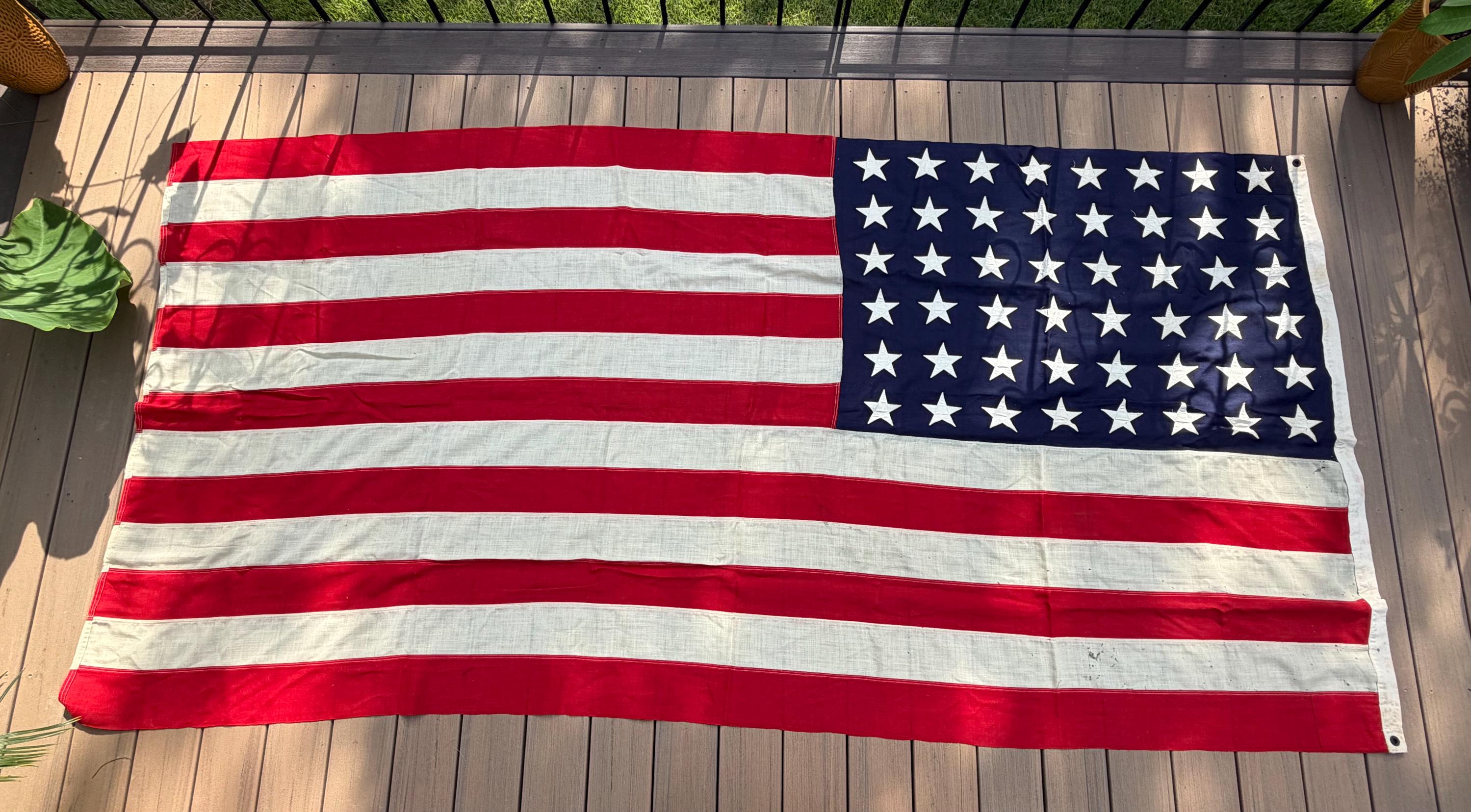48 Star Vintage Flag - Etsy