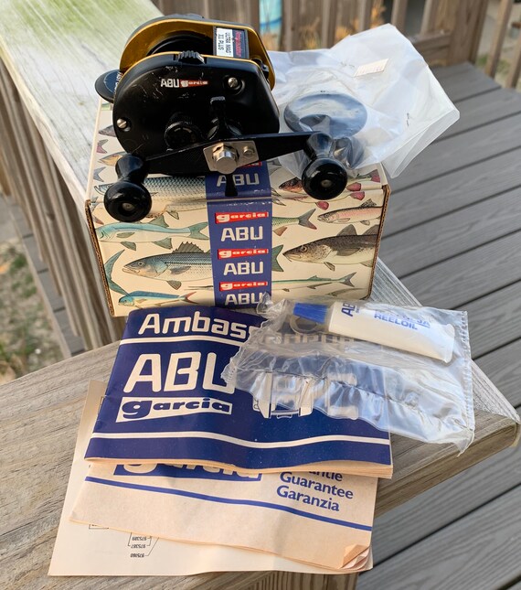 Ambassadeur Ultra Mag XL Plus Reel W/ Box and Extras Abu Ambassadeur Ultra Mag XL Plus Reel W/ Box and Extras Abu