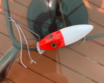 Heddon No Snag River Runt Red Head White Scale - Free Shipping!