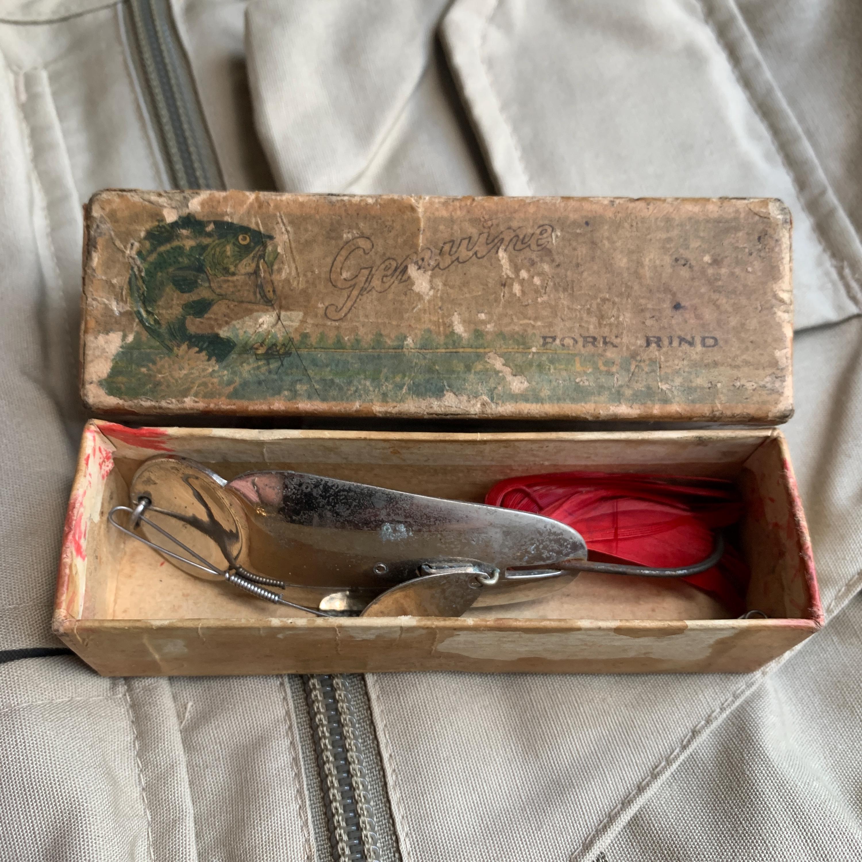 1903/1904年頃 OLD heddon #100 High Forehead 2BW/Brass parts 中古 極希少品 Heddon\u0027s Model 100 Antique Fishing Lures