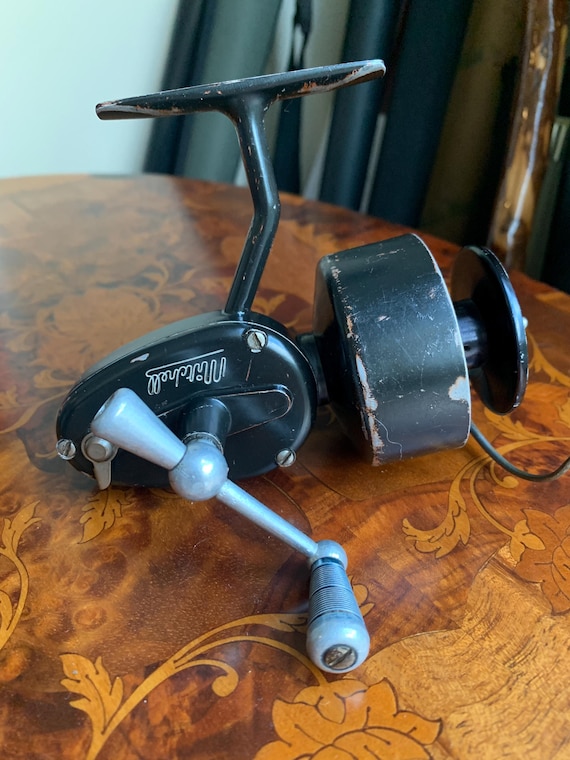 Garcia Mitchell 301 Fishing Reel Vintage Very Early Works as