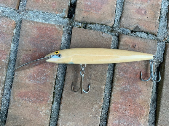 Buy Natural Finish Magnum Rapala Special Edition Vintage Musky Saltwater  Lure Rare Online in India 