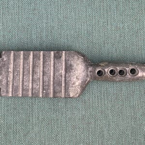 Lead Sinker Mold Split Shot Sinker - Unknown New York Maker Vintage Nice!