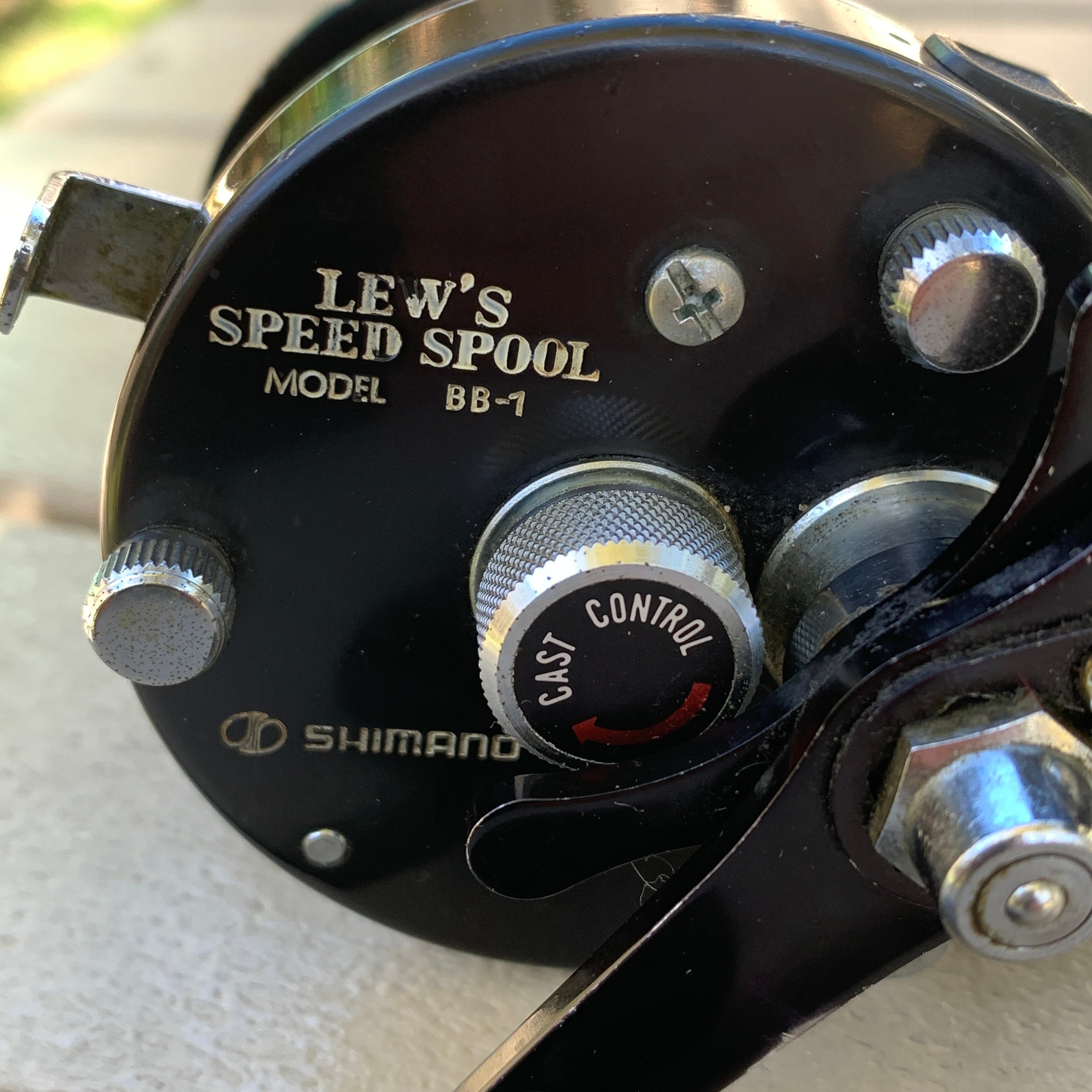 Lew Childre Reel Speed Spool BB1 Nice Smooth Clean Vintage 