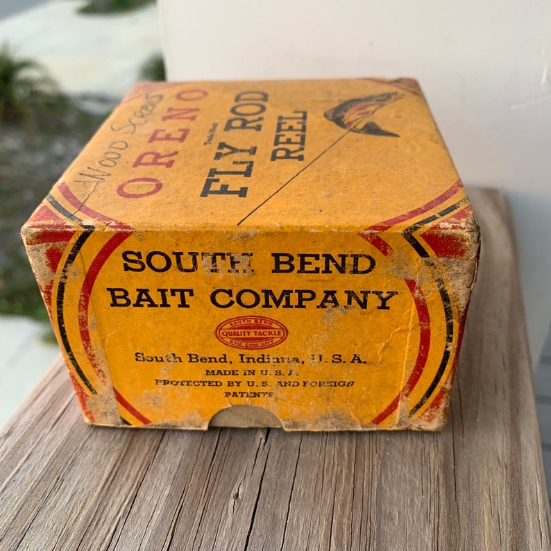 Box for Oreno Fly Rod Reel 1195 Vintage South Bend Bait Co. image 5