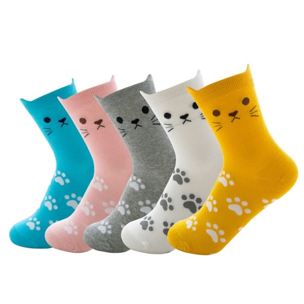 Cat Socks for Women - Etsy