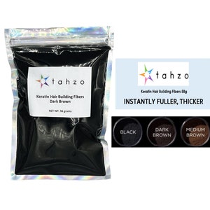 Hair Fiber for Hair Loss and Thinning Hair Keratin Fiber Thickening Concealing Powder Premium Quality Large 56 Gram Refill Bag Unscented