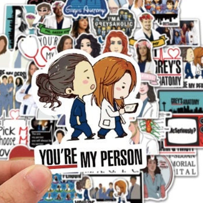 Greys Anatomy Stickers - Etsy