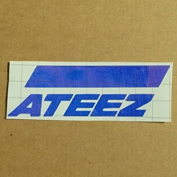 Ateez Logo Decal - K-Pop Custom Decal