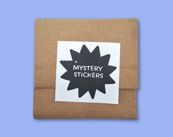 Biology & Science mystery sticker pack. 5 sticker bundle. Discontinued designs / oops stickers. Perfect gift for teachers, and scientists.