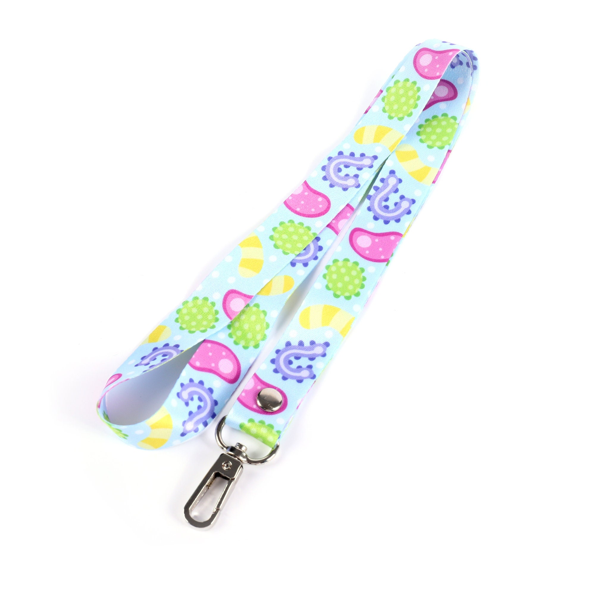 Lab Tech Landyard BIOLOGY LANYARD: Cute Microbiology Themed 90cm Lanyard. Back to School ...