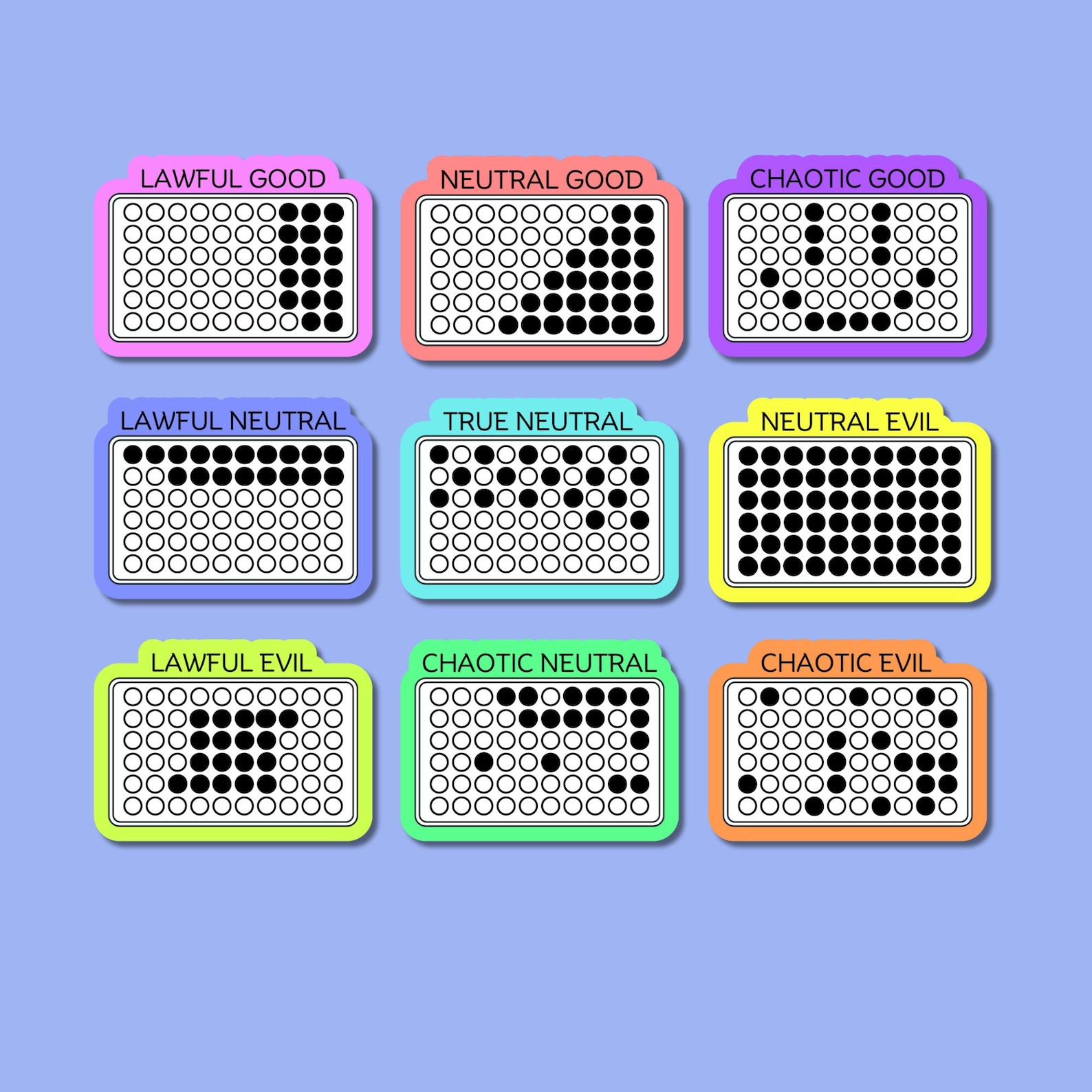 Microbiology Pipette Tip Alignment Stickers. Funny Biologist Texture ...