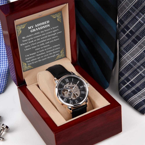Grandson shops Gift, Granny's Little Man, Gifts for Grandson, Grandson Birthday-GRNDS05OP