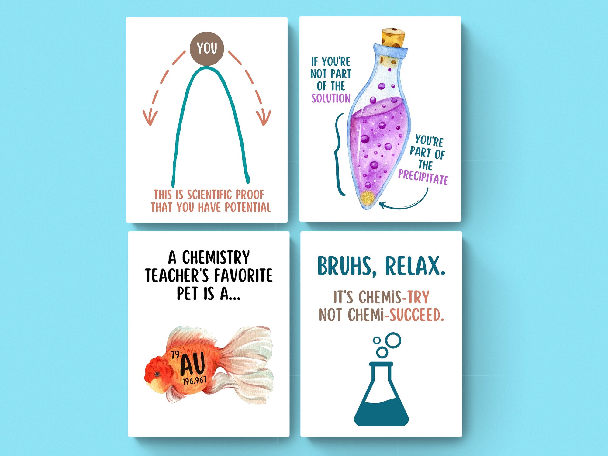 set-of-4-science-prints-in-5-sizes-chemistry-classroom-etsy