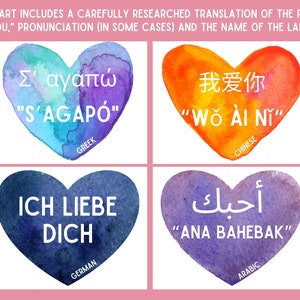 Kindness In Different Languages 24+ Languages I Love You Kindness Bulletin Board Kit-door Decoration ...