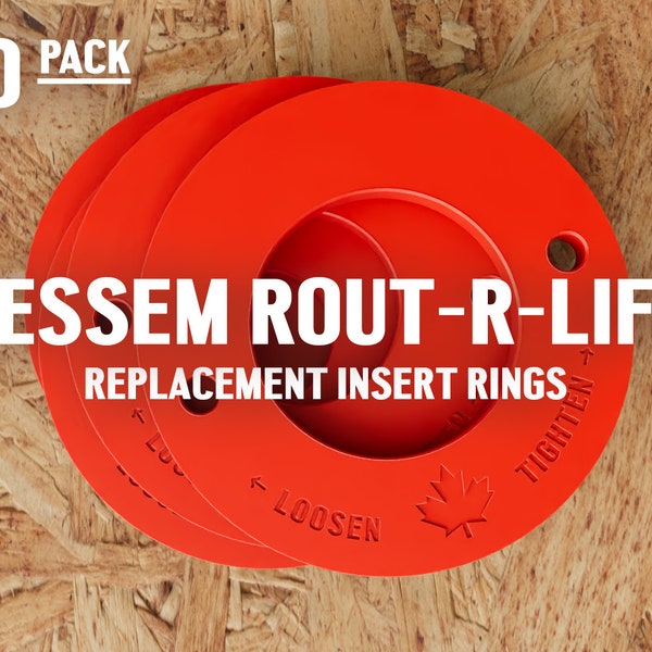 Jessem Rout-R-Lift Insert Ring (10 Pack) - Digital Files