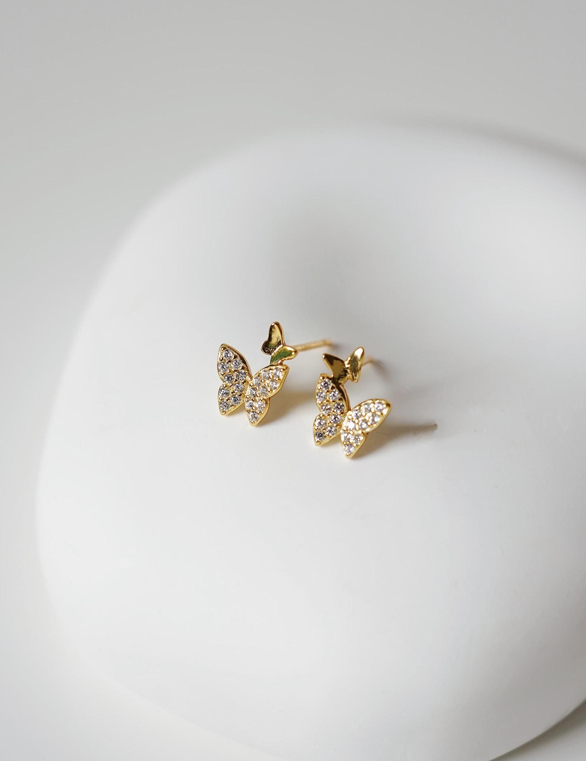 CHIEKO+ butterfly pierce シルバー ¥17,600 CHIEKO+ butterfly pierce シルバー ¥17,600（Butterfly