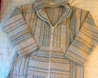 Baja zip jacket with hood and pockets unisex brand new XL