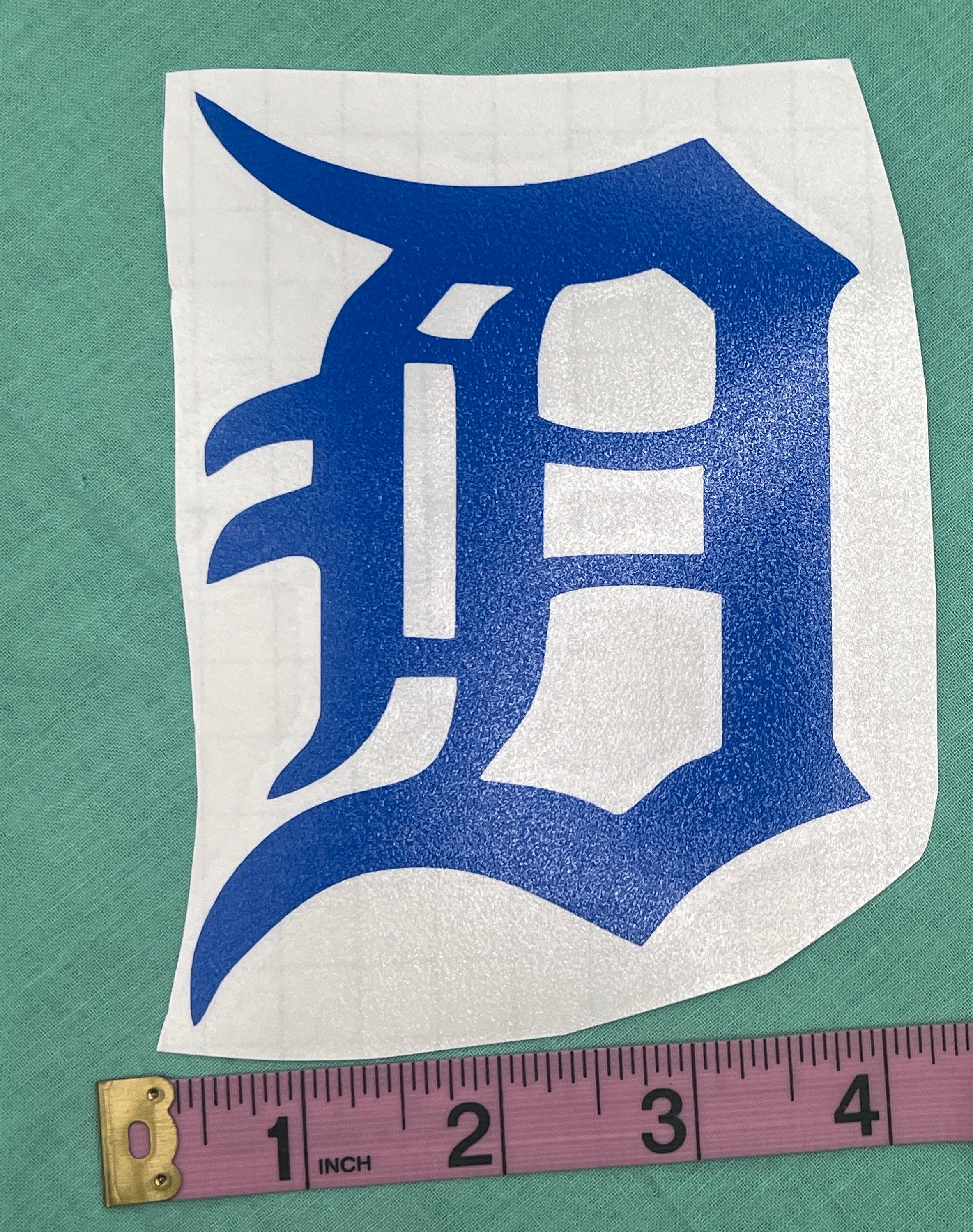 Rico NFL Detroit Lions Metallic Oval Car Decal Sticker 3.5x5 Sports Fan
