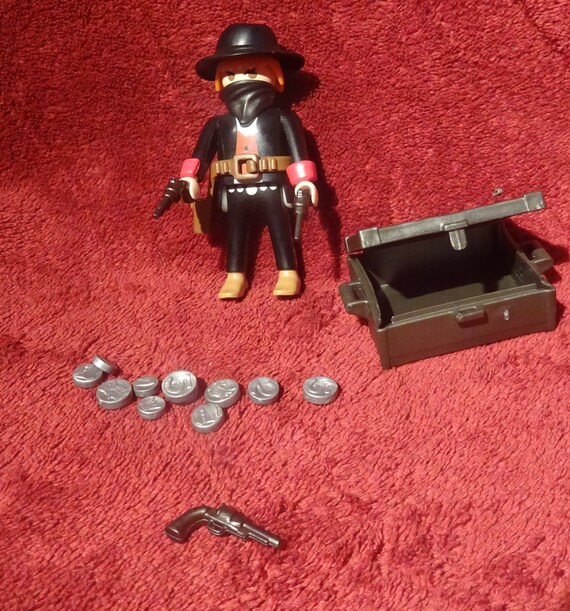 pludselig Bære Bliv sammenfiltret Playmobil Set: 3814 Western Bandit - Etsy