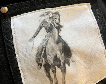 WRANGLER “The Outlaw” Wild West Cowgirl Jeans