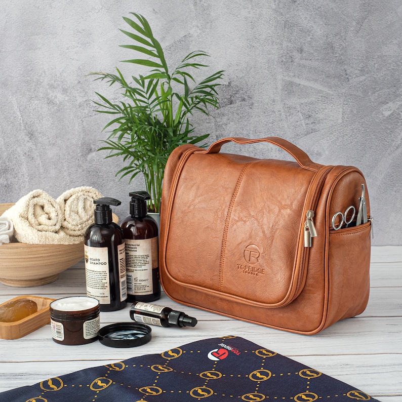 Hanging Toiletry Bag for Men With Pack Pouch Toiletries Bag Etsy