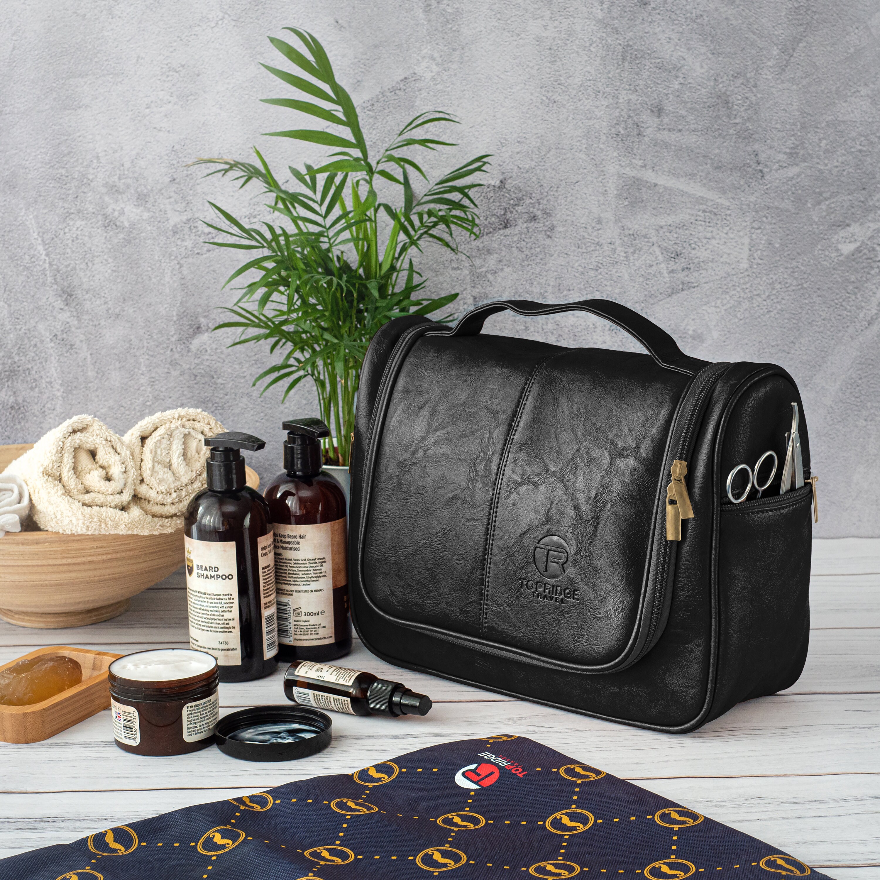 Hanging Toiletry Bag for Men With Pack Pouch Toiletries Bag Etsy