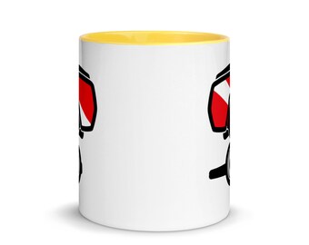 スキューバマスクマグ