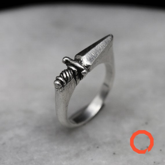 DAGGER - Mysterious and Intriguing, Handmade 925 Sterling Silver 