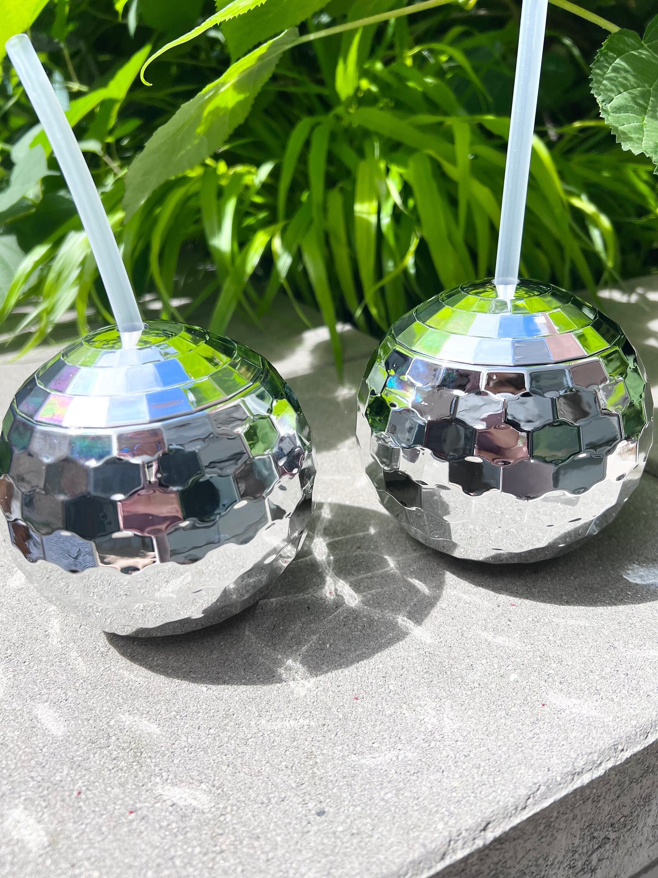 BLING PARTY CUP - PP - DISCO BALL WITH STRAW - SALE – Bethesda Fine  Stationery