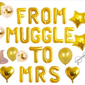 Harry Potter Back Drop Theme Balloon Decoration for Kid's Birthday,Mum –