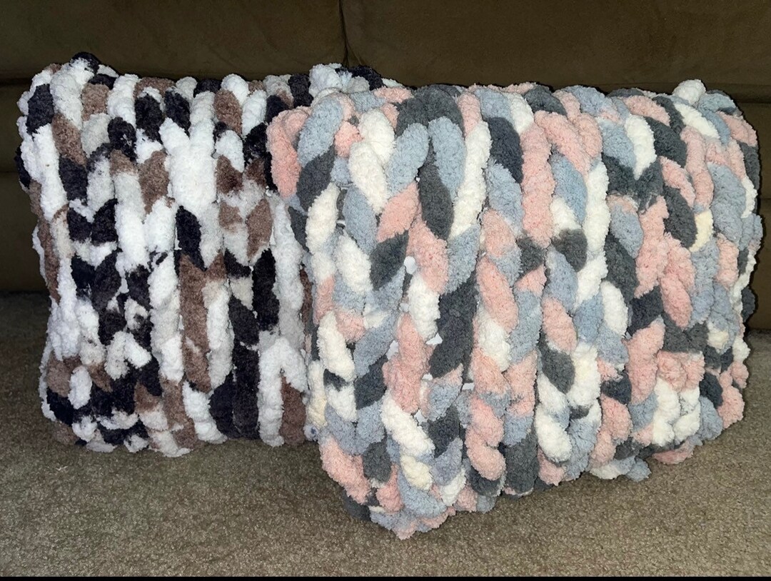 Decorative Chunky Knit Throw Pillows Living Room Bedroom Decor Home