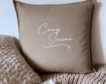 Cushion cover / cushion cover 'Cozy Season' / decorative cushion / 50 x 50 cm