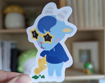 Sherb Die Cut Vinyl Matte Sticker Animal Crossing