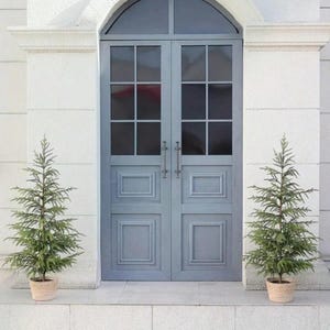 Pino artificiale di Norfolk, pianta sempreverde in vaso, finta pianta di plastica, decorazione per la casa, ristorante, festa, verde, regali, compleanno, laurea
