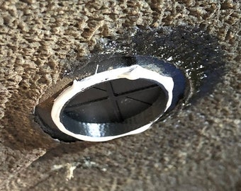 Car footwell plugs, various sizes - 3D printed ASA