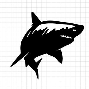 Shark car sticker -  France