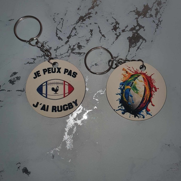 Porte clé personnalisé rugby ... Porte clé cadeau