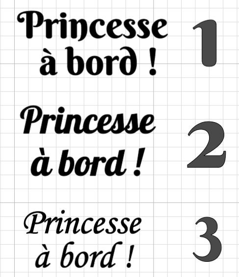 PRINCESS ON BOARD BABY GIRL DECAL LOGO FOR CAR/VAN/LAPTOP VINYL STICKER FUNNY - Foto 2