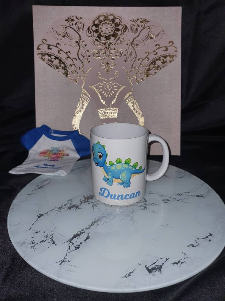 Mug Dinosaure Personnalisé Cadeau Anniversaire Enfant Mug T-Rex Animaux