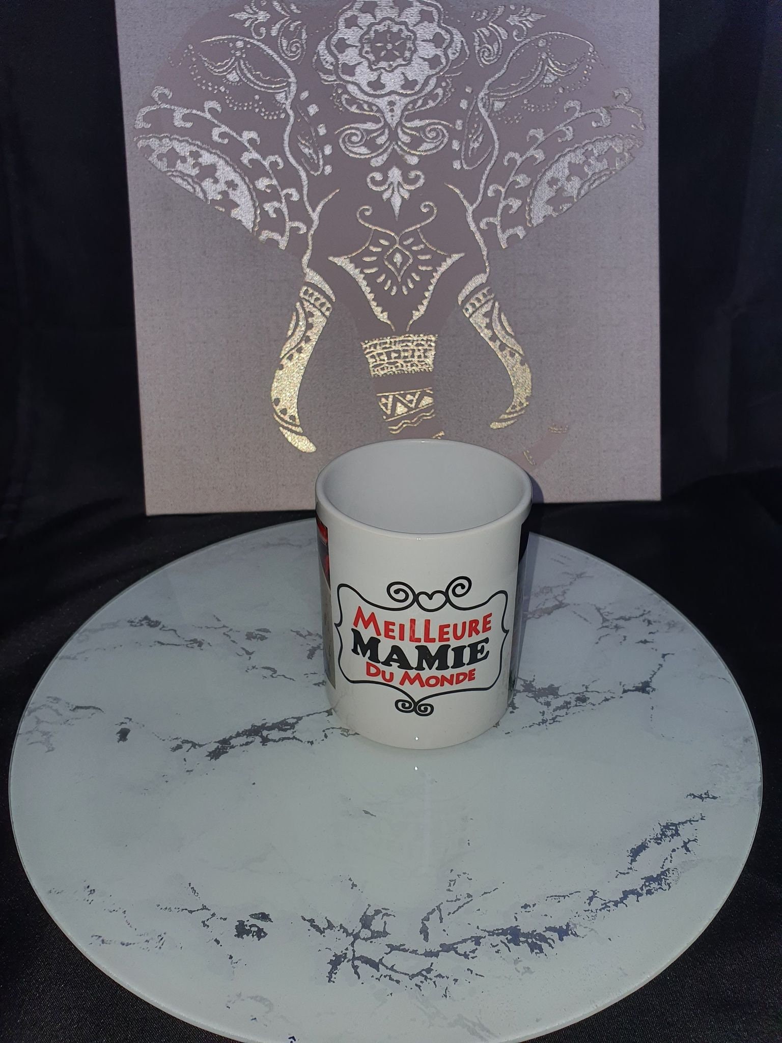 Pot à Crayon Personnalisé de Maîtresse, Organisateur Bureau, Pot d'enseignant, Cadeau Remerciement.