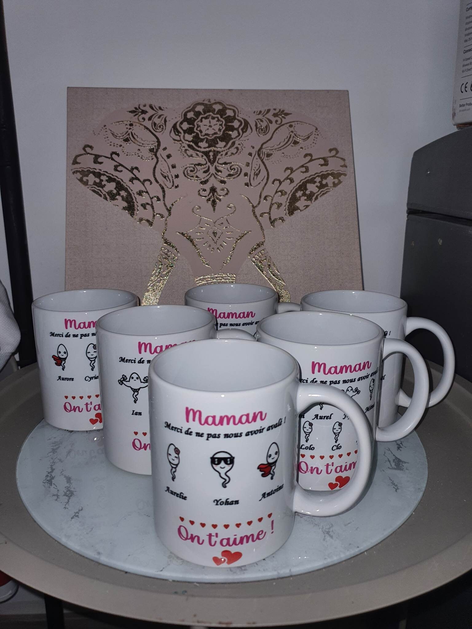 Cadeau Noel Collegue De Travail Homme NOWWISH Cadeaux Pour Femme, Cadeaux Inspirants, Cadeaux D'anniversaire De Remerciement Pour Collègue, Enseignante, Maman, épouse, Su0153ur U2013 Blanc Mug Humour Collegue