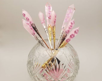 Spring Collection Pink Rose Quartz YuWanda Wand Light Tool