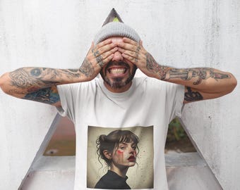 Vera Bloom T-Shirt | Gothic Rose Grunge Tee
