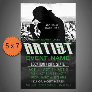 Event Flyer Art, Flyer Design / Digital Download / Photoshop Template - Instant Download / Party Flyer - Kids - Birthday Bash