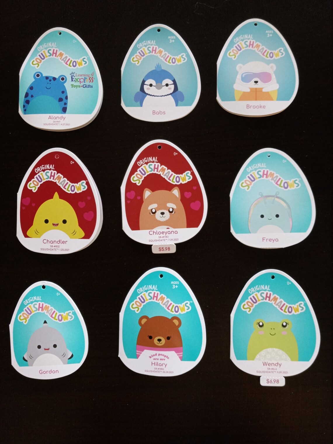 Squishmallow Tags Etsy