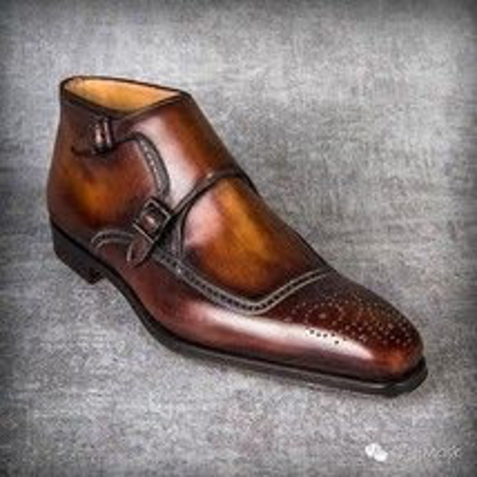 Monk Strap Chukka Boots Men - Etsy display picture 2