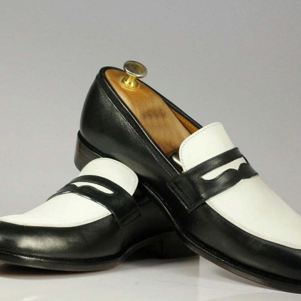 ELEGANT TWO-TONE LOAFER main image 0